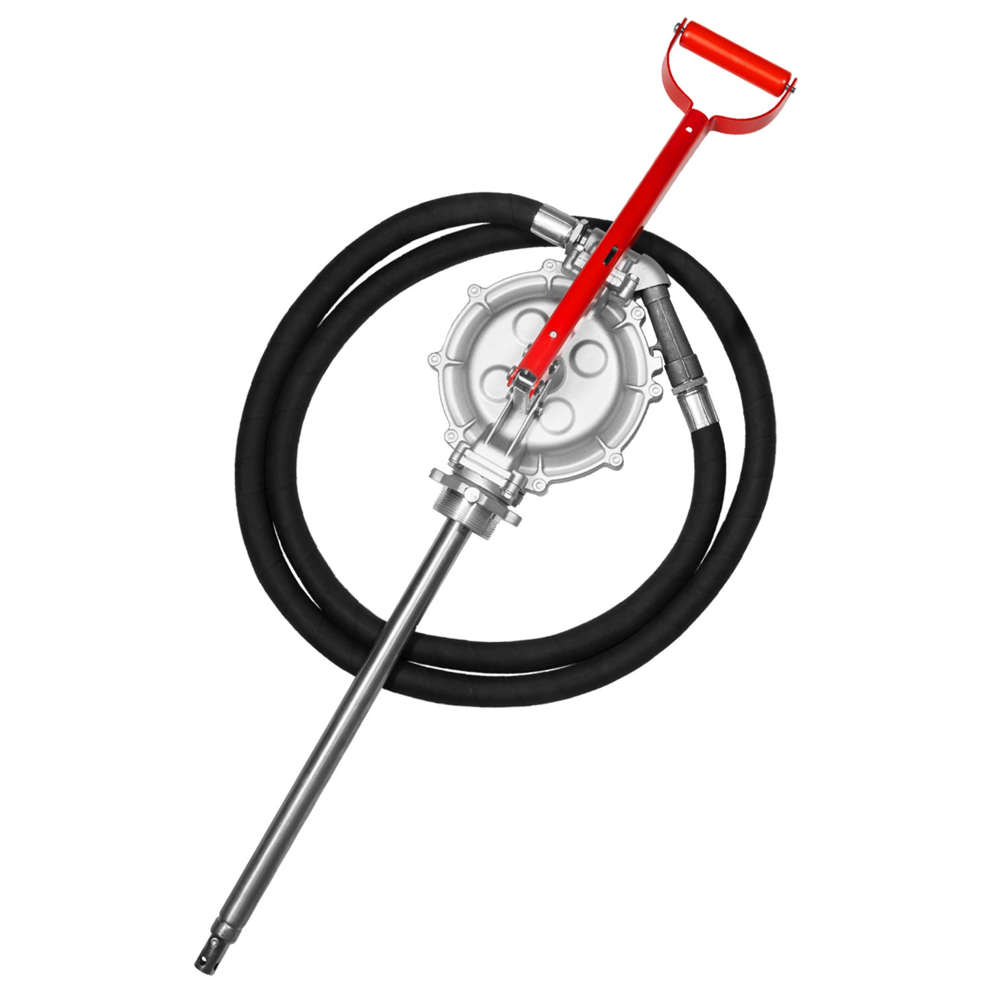 KTDA01 Manual Double Diaphragm Drum Pump: For 15–55 Gallon Drums Gas, Diesel & Oil