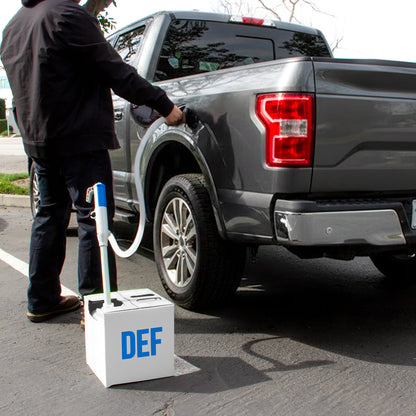 KTDEF01 DEF Battery Pump: 3.2 GPM, Narrow Outlet, Manual Nozzle, 51in Hose