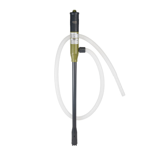 KTEP01 Portable Fuel Pump 3.2 GPM: Battery Powered, 19in Tube, 51in Hose