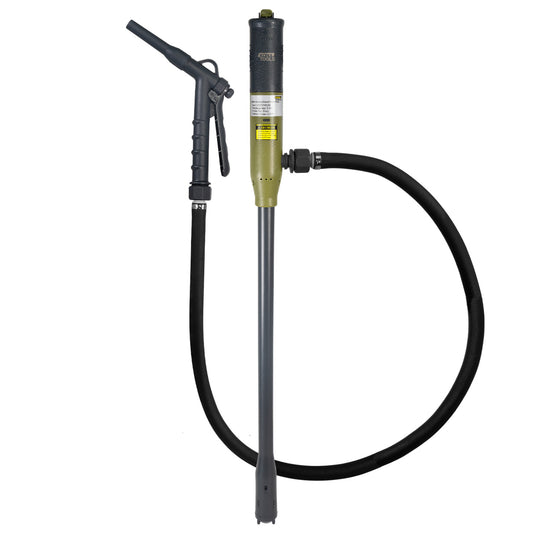 KTEP01MRUSB Dual Power Fuel Transfer Pump: 3.2 GPM Rubber Hose Heavy Duty