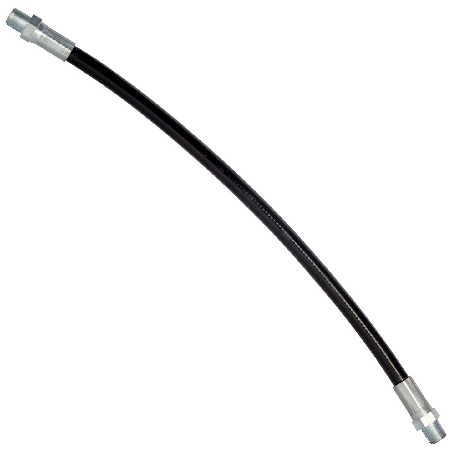 12in Nylon Grease Hose: 4,500 PSI, Universal Fit for All Grease Guns